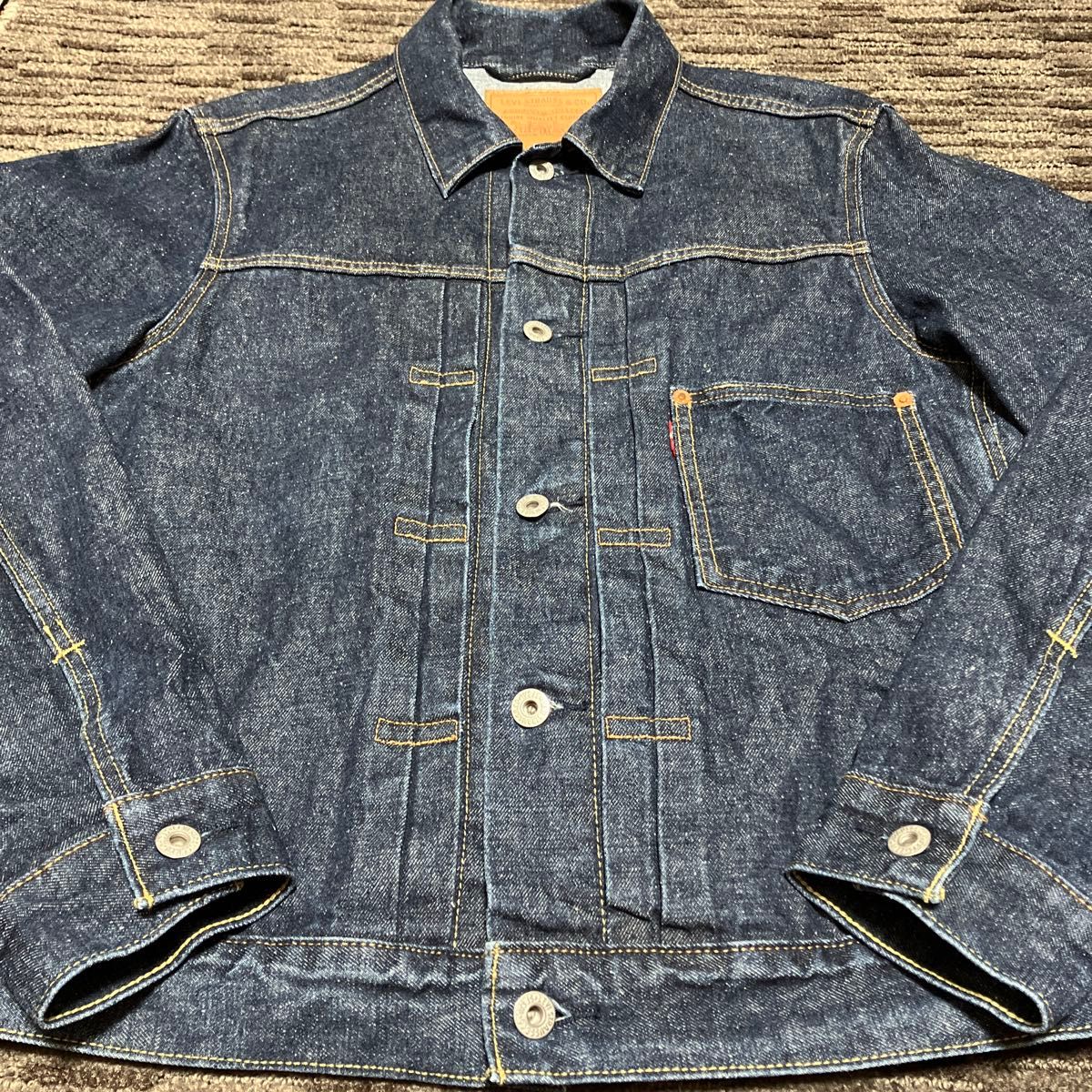 リーバイスプレミアム　1st大戦モデルタイプデニムジャケット　ネイビー　USsizeS Levi’spremium  希少美品！！