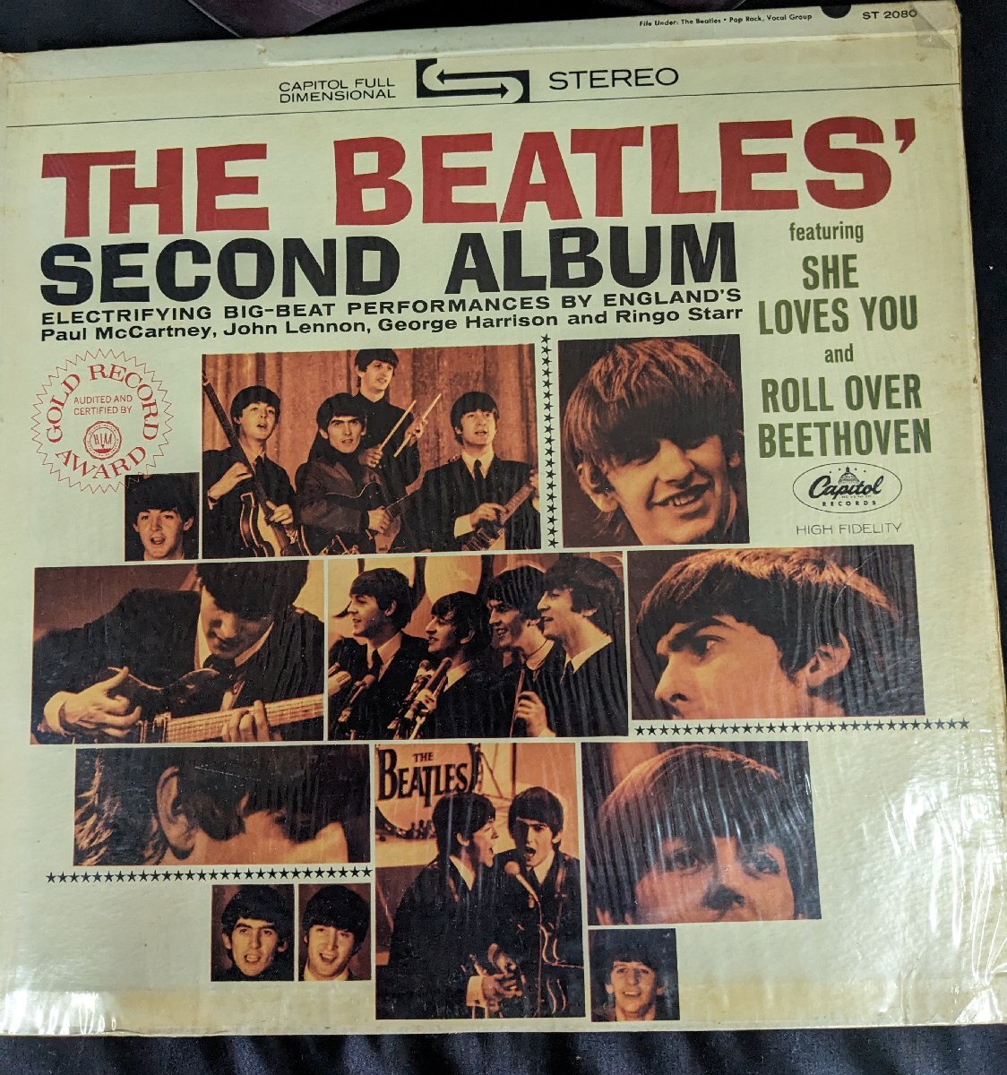 MIK75 ◆The Beatles◆ビートルズ◆ジョンレノン◆LPレコード◆4枚まとめて【1円スタート】コレクション 当時物の画像8