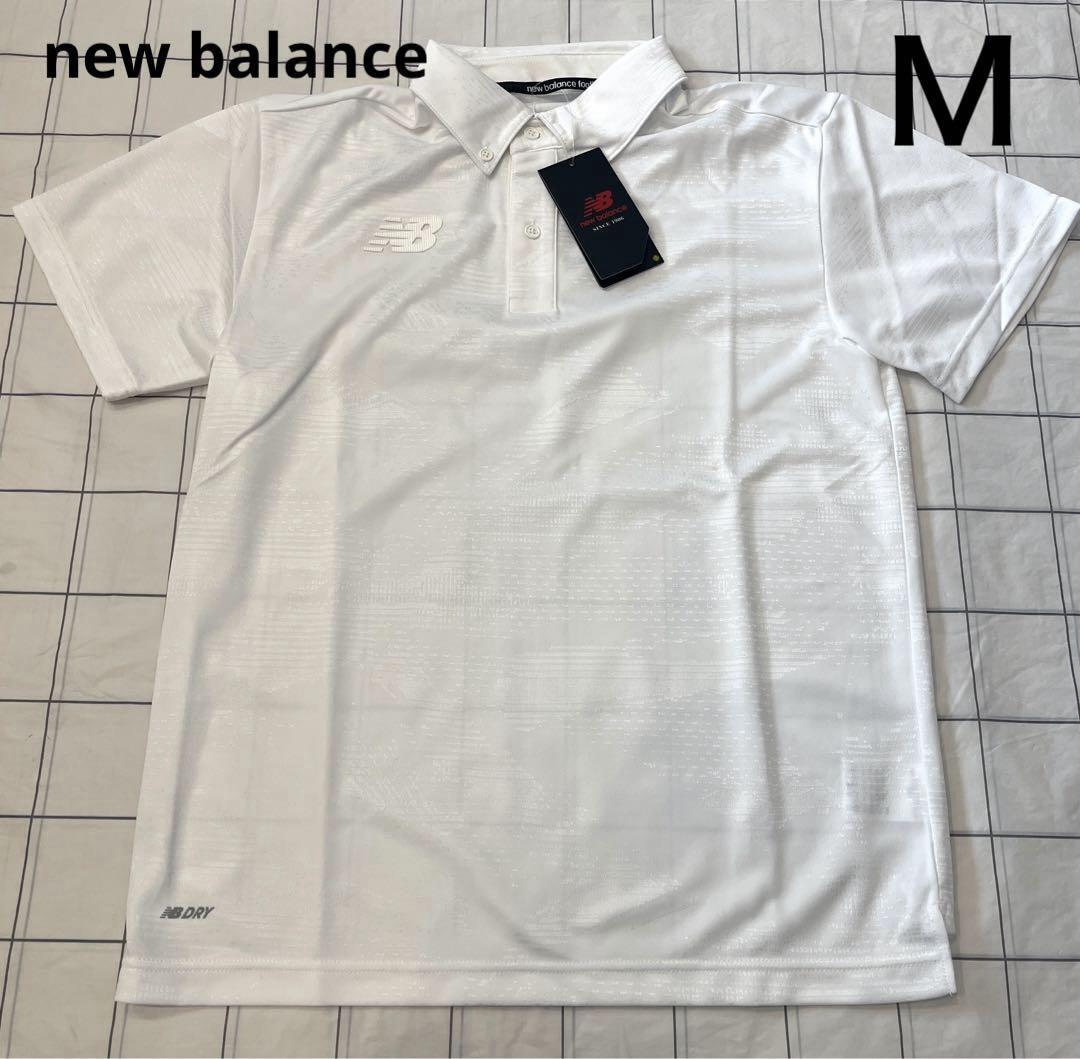 new balance ニューバランス ポロシャツ 半袖 Ｍ　JMTF2313