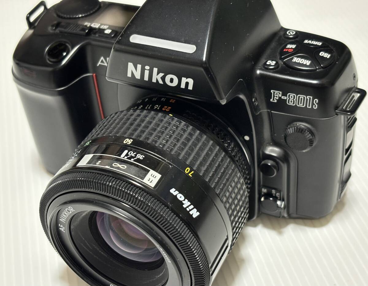 ジャンク Nikon F-801s ニコン 35-70 MF-21の画像1