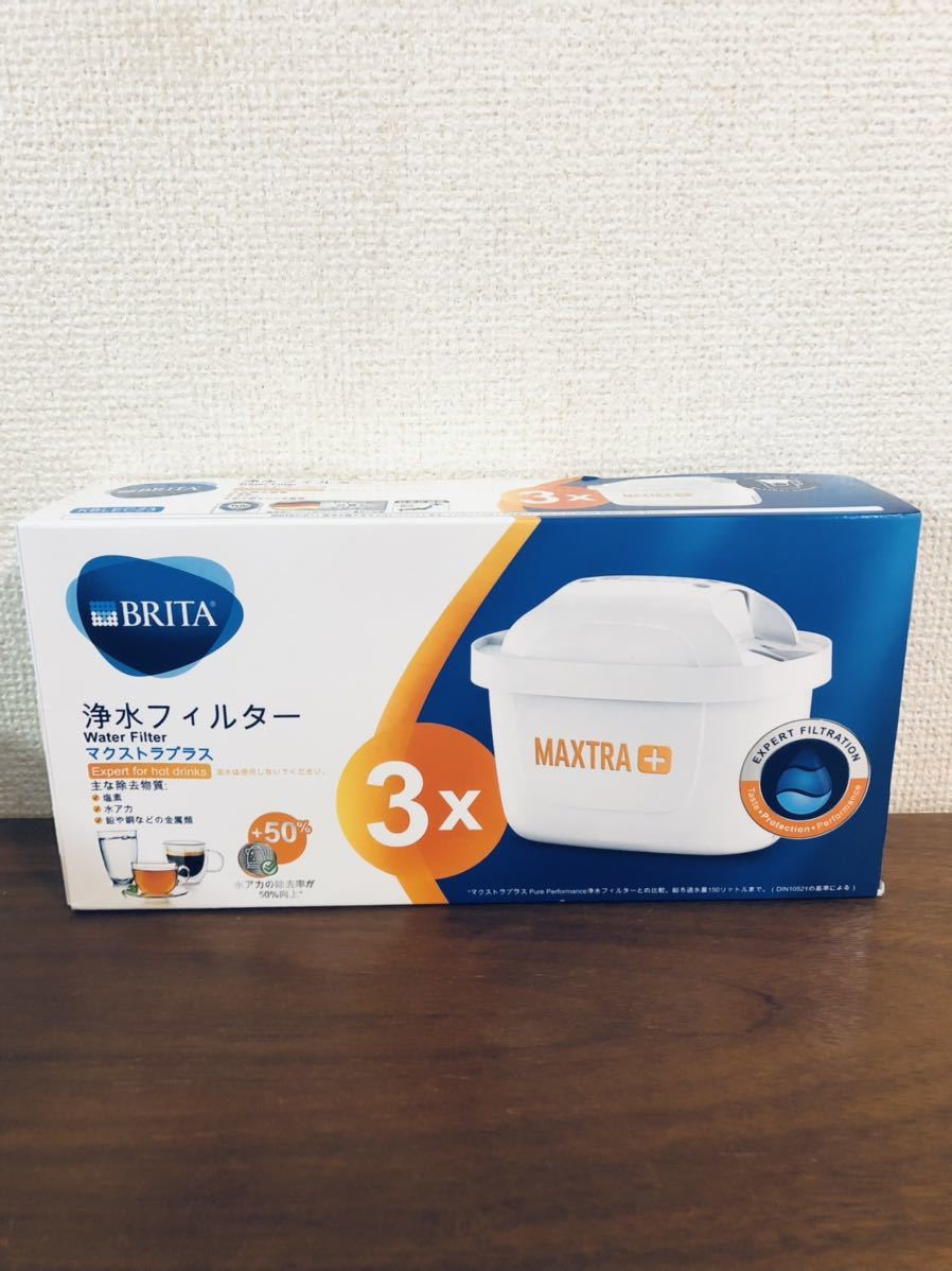 送料無料◆BRITA ブリタ 浄水フィルター マクストラプラス KBLECZ3 3個入り 新品_画像1