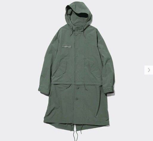 サイズL GU × UNDERCOVER 2WAYオーバーサイズモッズコート OLIVE サイズL GU × UNDERCOVER 2WAYオーバーサイズモッズコート OLIVE