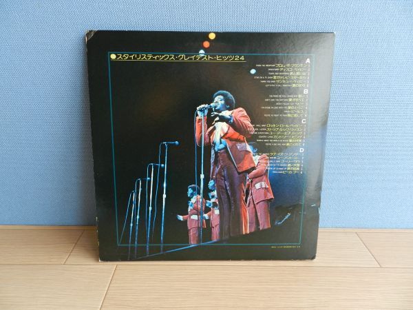 ◆2枚組 LP【Japan】 スタイリスティックス STYLISTICS/GREATEST HITS 24☆SWX-9003~4/1975◆見開きライナー有 Rhythm & Blues, Soul 帯付_画像6