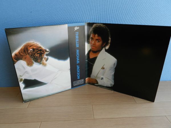 ◆ LP【 Japan】マイケル・ジャクソン MICHAEL JACKSON/Thrillerスリラー ☆25・3P-399/1982◆ 帯付き_画像8