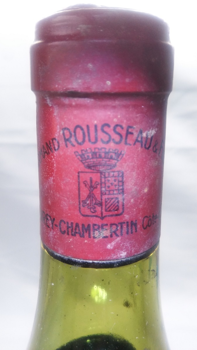 【シャルル作】アルマン・ルソー クロ・ド・ラ・ロッシュ グラン・クリュ 1971年 750ml Armand Rousseau Clos de La Roche Grand Cru_画像9