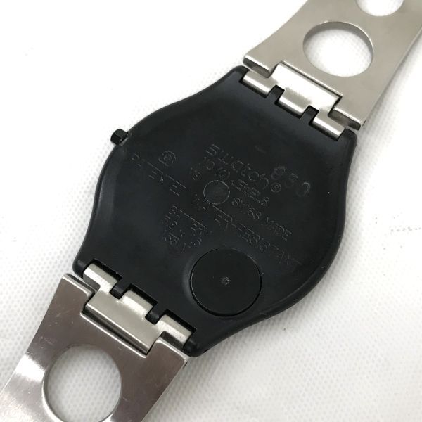 Swatch スウォッチ 腕時計 SFB106G クオーツ コレクション コレクター アナログ おしゃれ シンプル 薄型 軽量 軽い 電池交換済 動作確認済_画像5