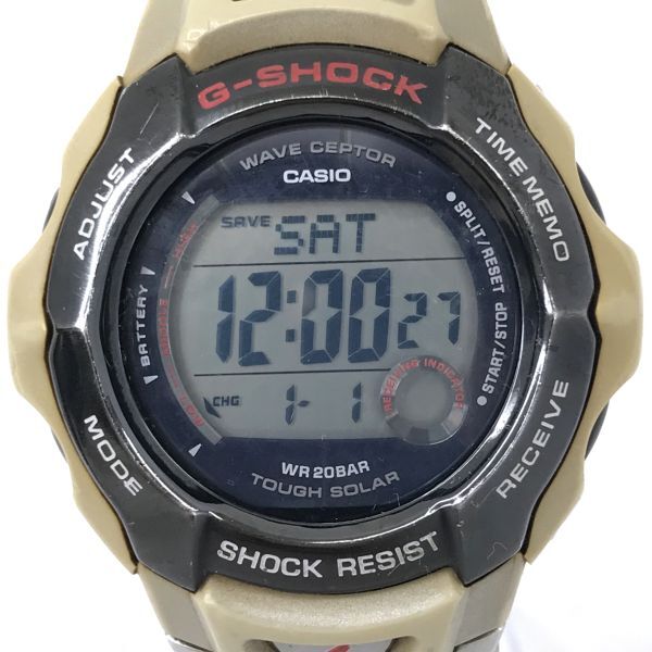 CASIO カシオ G-SHOCK ジーショック TheG 腕時計 GW-700DCJ 電波ソーラー タフソーラー デジタル ラウンド カレンダー 格好良い おしゃれの画像1