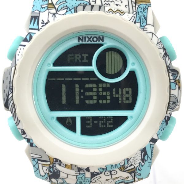 美品 NIXON ニクソン SUPER UNIT スーパーユニット ビーチドリフター 腕時計 クオーツ スティーブン ハリントン コラボモデル 動作確認済_画像1