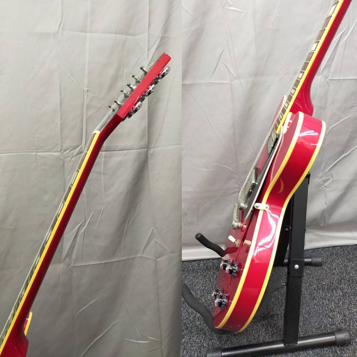 T7481＊【中古】FERNANDES Burny SRSA-65 フェルナンデス バーニー セミアコ エレキギターの画像7