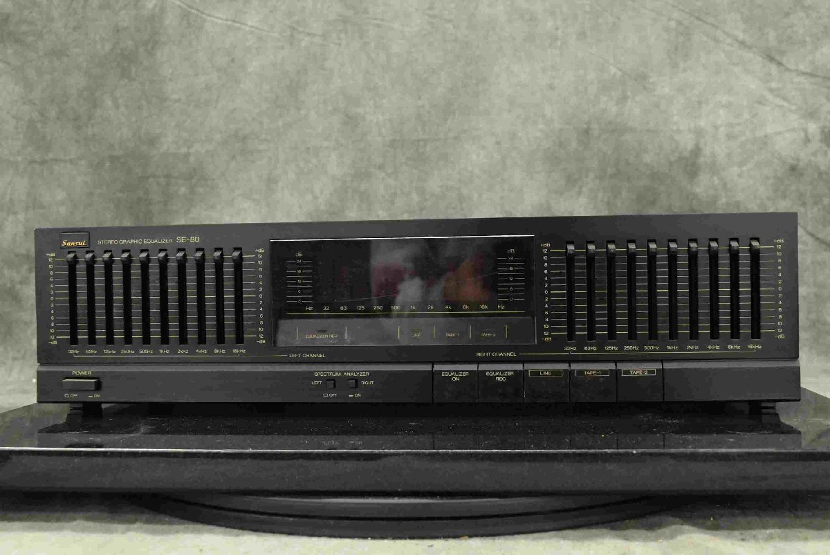 F☆SANSUI サンスイ SE-80 イコライザー ☆中古☆_画像2