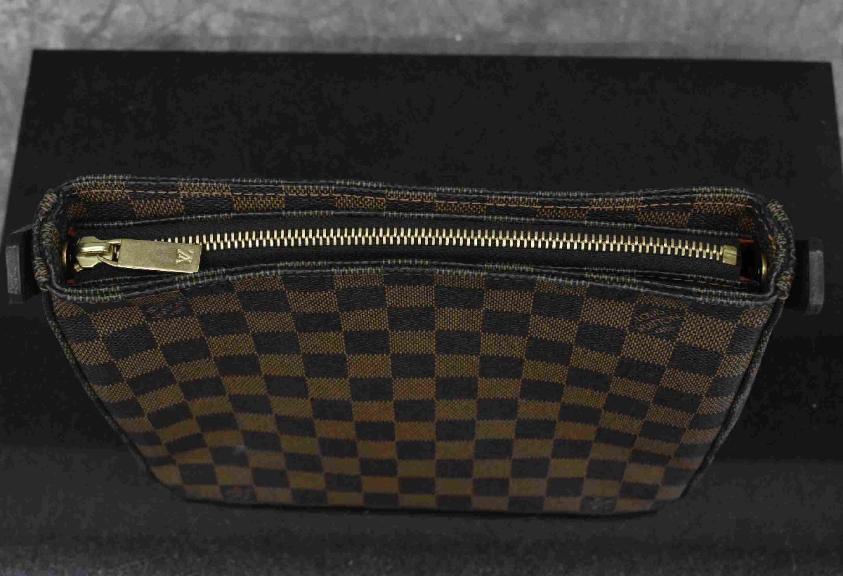 F☆LOUIS VUITTON ルイヴィトン ダミエエベヌ ミニルーピング ショルダーバッグ ☆中古☆_画像3