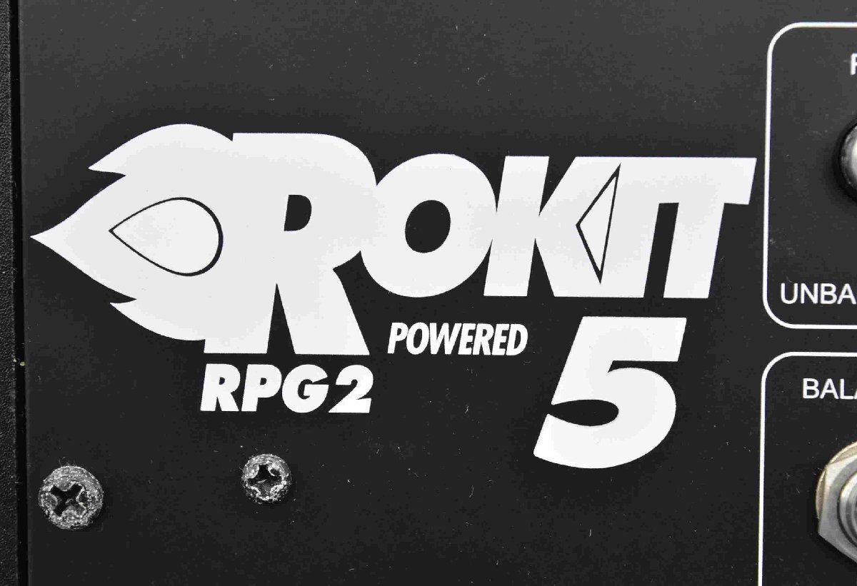 F☆KRK パワードモニタースピーカー ペア RPG2 ROKIT 5 ☆中古☆_画像9