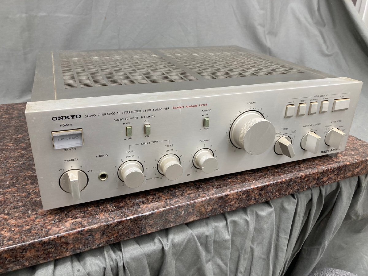 T7342＊【ジャンク】ONKYO オンキョー A-815GTR プリメインアンプ_画像1