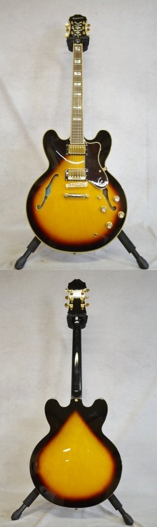 K●【中古】Epiphone Sheraton-II PRO Vintage Sunburst エレキギター セミアコ エピフォンの画像2