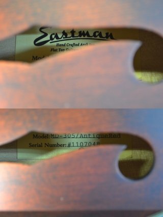 K*[ used ]EASTMAN MD-305 mandolin East man 