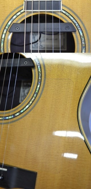 K●【中古】Larrivee L-09 FISHMANピックアップ搭載 アコースティックギター ラリビー_画像6