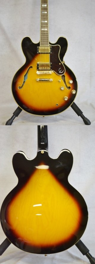 K●【中古】Epiphone Sheraton-II PRO Vintage Sunburst エレキギター セミアコ エピフォンの画像4