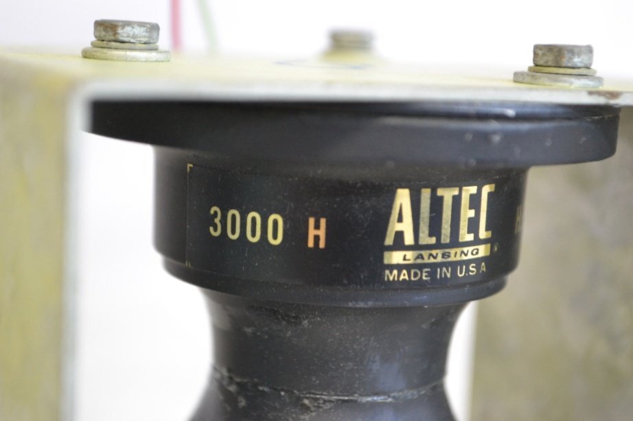 K●【中古】ALTEC 3000H ツイーターユニット ペア アルテック_画像10