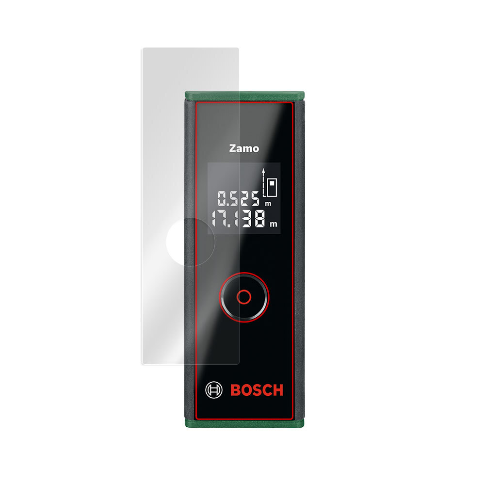 Bosch レーザー距離計 ZAMO 3 保護 フィルム OverLay Brilliant for ボッシュ ZAMO3 ザーモ 3 液晶保護 指紋がつきにくい 防指紋 高光沢の画像3