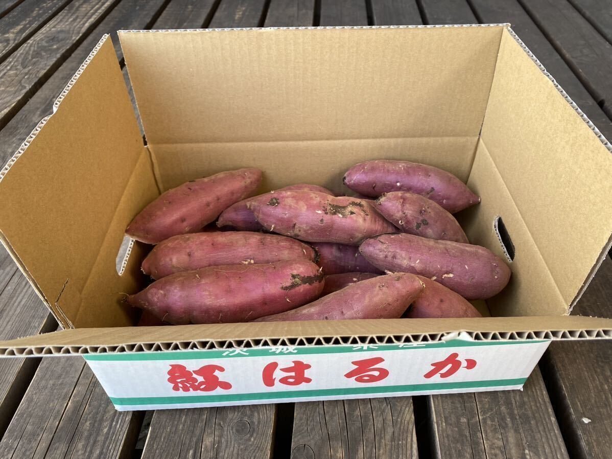 茨城県産 紅はるか 1箱5キロ 農家直送！3月24日をもちまして今シーズンの販売終了となります。_画像1