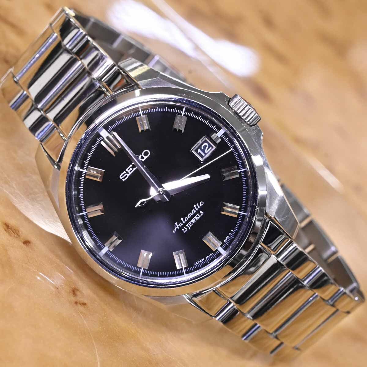 本物 超美品 セイコー SARB021 メカニカル バックスケルトン メンズウォッチ 男性用自動巻腕時計 SEIKO MECHANICAL_画像2