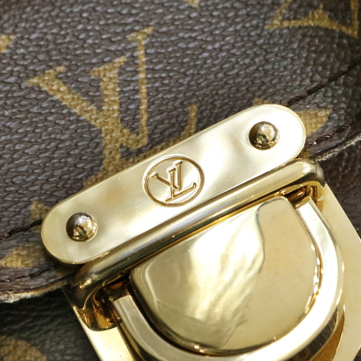 本物 ルイヴィトン ロングストラップ モノグラム ハドソンGM ショルダーバッグ 斜め掛けクロスボディバッグ LOUIS VUITTON_画像6