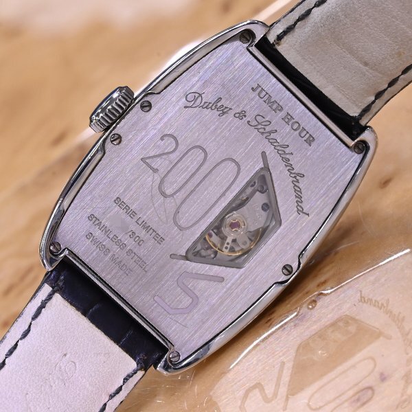  подлинный товар первоклассный товар Dubey & Schaldenbrand высшее редкий механический Jean булавка g Hour мужской часы джентльмен ручной завод наручные часы DUBEY&SCHALDENBRAND