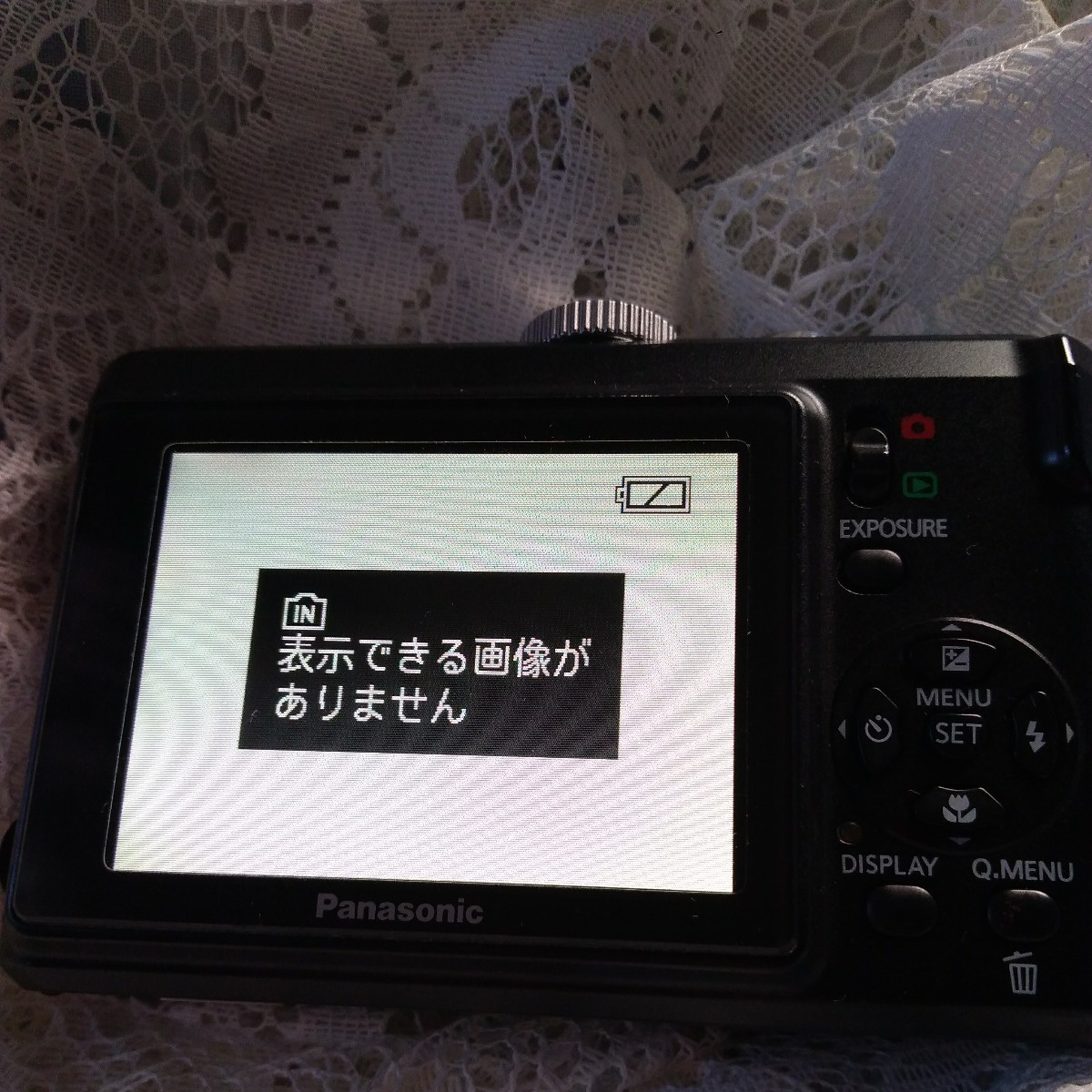 平成レトロ　Panasonic デジタルカメラ パナソニックDMC-LZ10　動作します　黒　激安_画像4