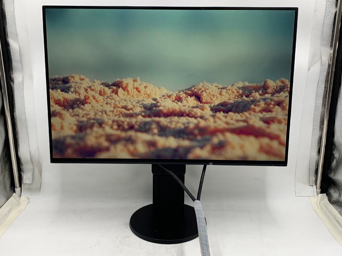 訳アリ EIZO FlexScan EV2456-BK 24.1型 カラー液晶モニター フレームレス/IPS/5m/DisplayPort/HDMI/DVI-D/D-Sub15 使用時間(h)：3202_画像1