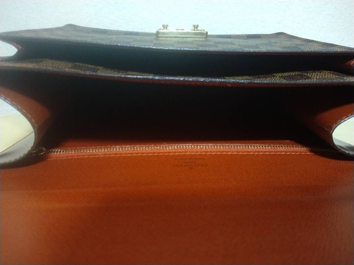 美品　ルイ・ヴィトン　LOUIS VUITTON　ダミエ　モンソー28　エベヌ　M48088_画像5