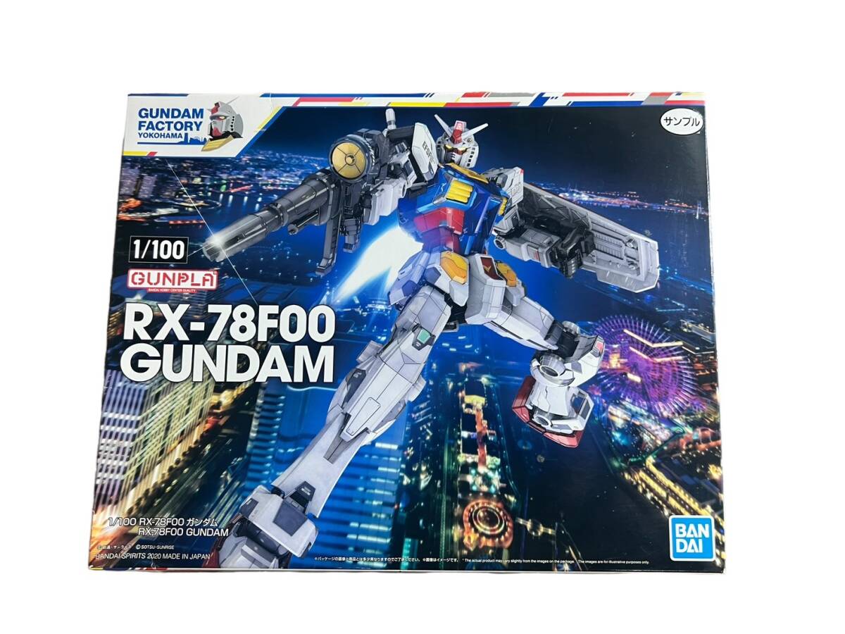 to0172 не использовался товар GUNDAM FACTORY YOKOHAMA 1/100 Mobile Suit Gundam RX-78F00 Gundam пластиковая модель gun pra 