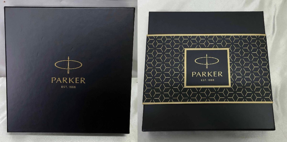 ▽未使用品▽　パーカー PARKER　ボールペン メモ帳セット　（30224013001760NM)_箱：キズあり