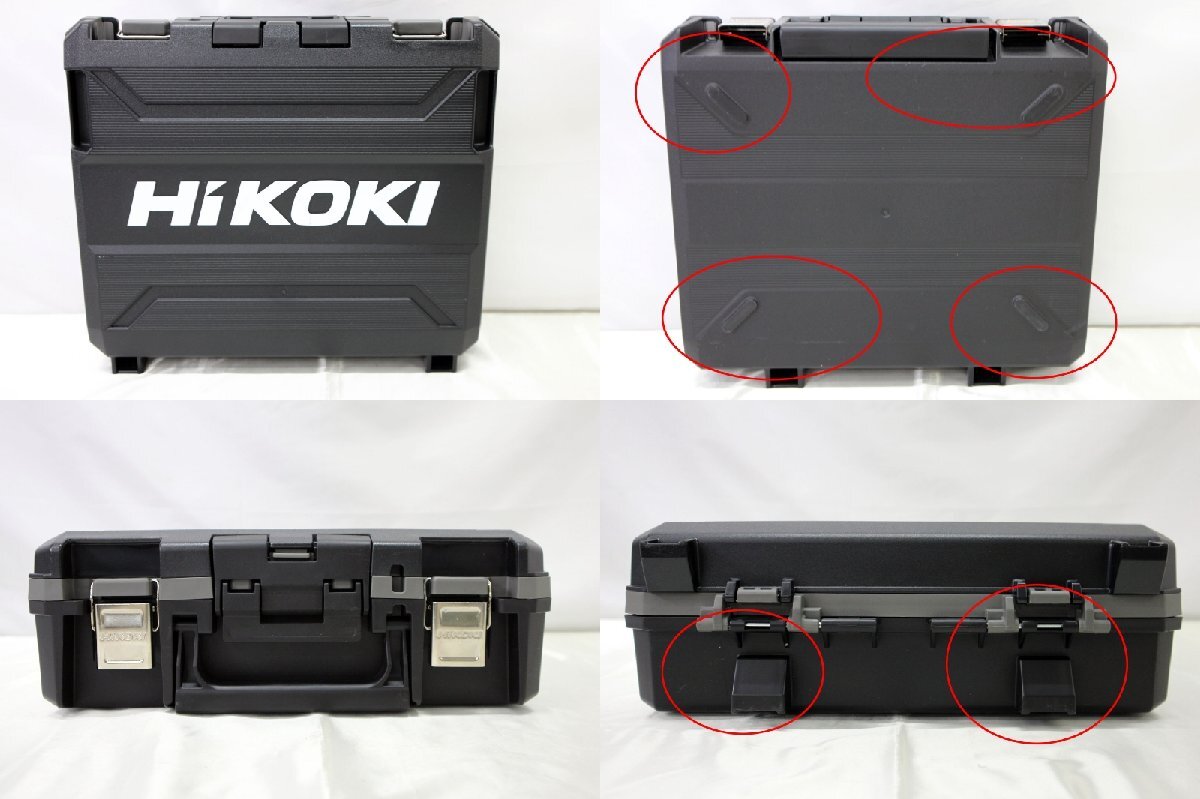 □未使用品□Hikoki　コードレスインパクトドライバ　WH36DD 2XHLSZ　Bluetooth電池2個　本体色：アグレッシブグリーン(10424030804126WY)_※キズ・スレ・汚れあり
