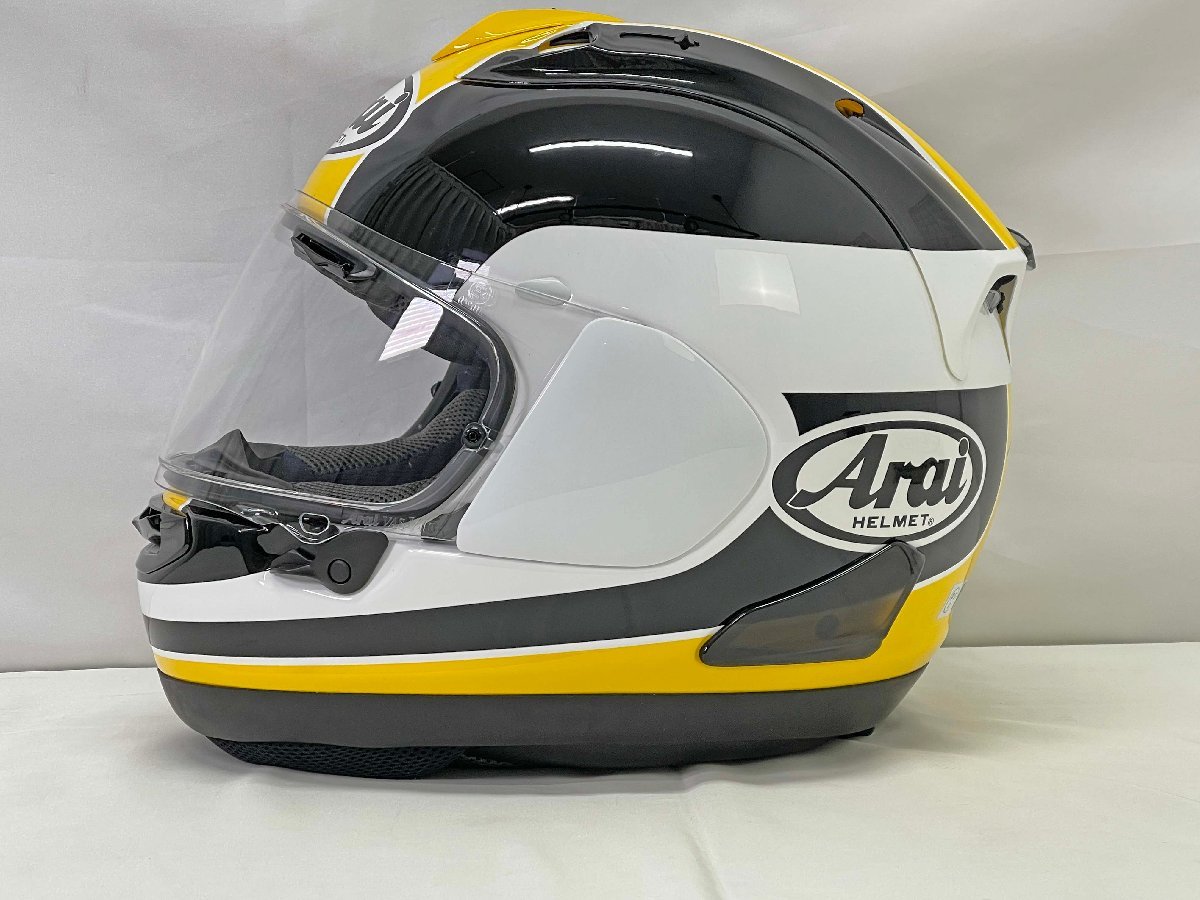 ▼ジャンク品▼ Arai　アライ バイクヘルメット RX-7X 　サイズ57・58㎝　(31524021502764NM)_画像2