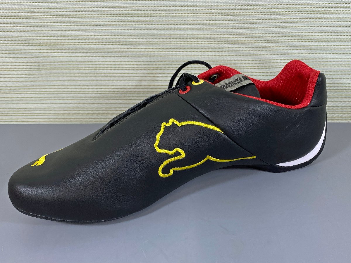 ☆未使用品☆ PUMA スニーカー フューチャーキャット L SF -10- 10周年 Ferrari コラボ ブラック 26.5cm 305470-05 （30324020402044MI）_画像4