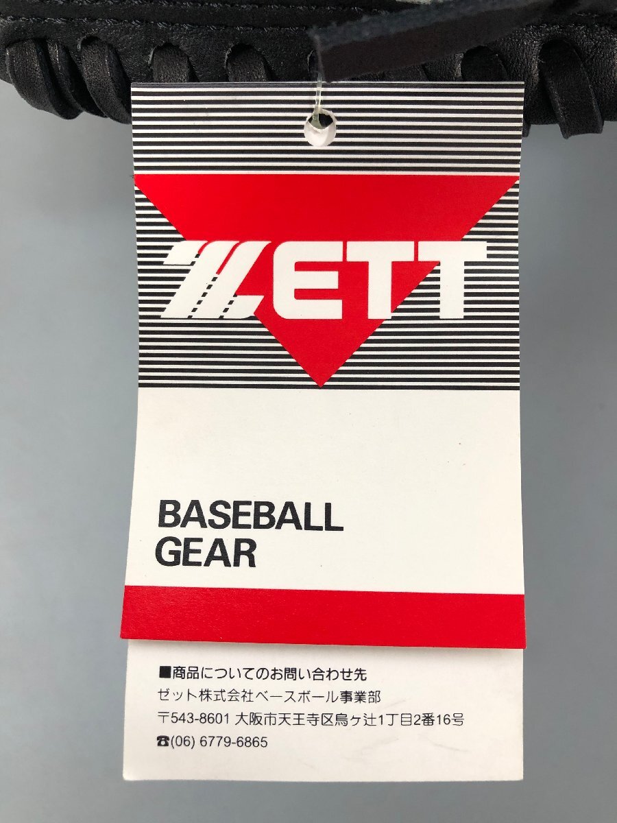 ◇未使用品◇ZETT タグ付き ソフトボール用キャッチャーミット BSC56112 ブラック 右投用 LH（32223122520718US）の画像7