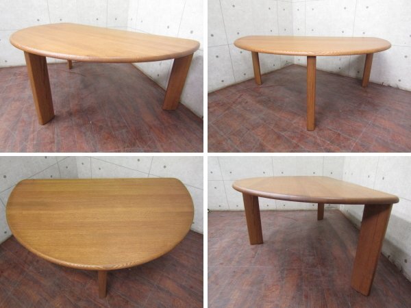 ■展示品■Shirakawa/白川木工■最高級■飛騨■NEO Table■ポロック■ナラ材■モダン■ダイニング5点セット■53万■smm8899k_画像4