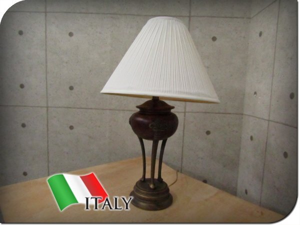 Italia/イタリア最高級/ラグジュアリー/オーセンティック/有名超高級ホテル/クラシック/テーブルライト/テーブルランプ/khhn2823kの画像1
