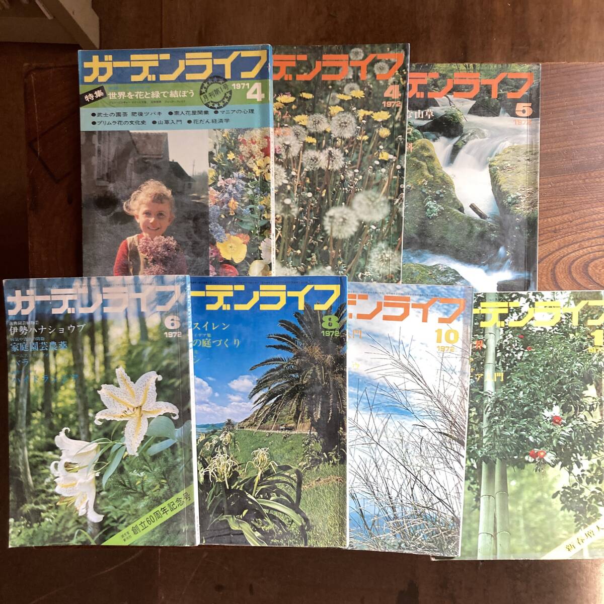 P ＜ ガーデンライフ 1965〜1973年 不揃い２２冊セット ／ 花 園芸 庭 多肉植物 ＞の画像8