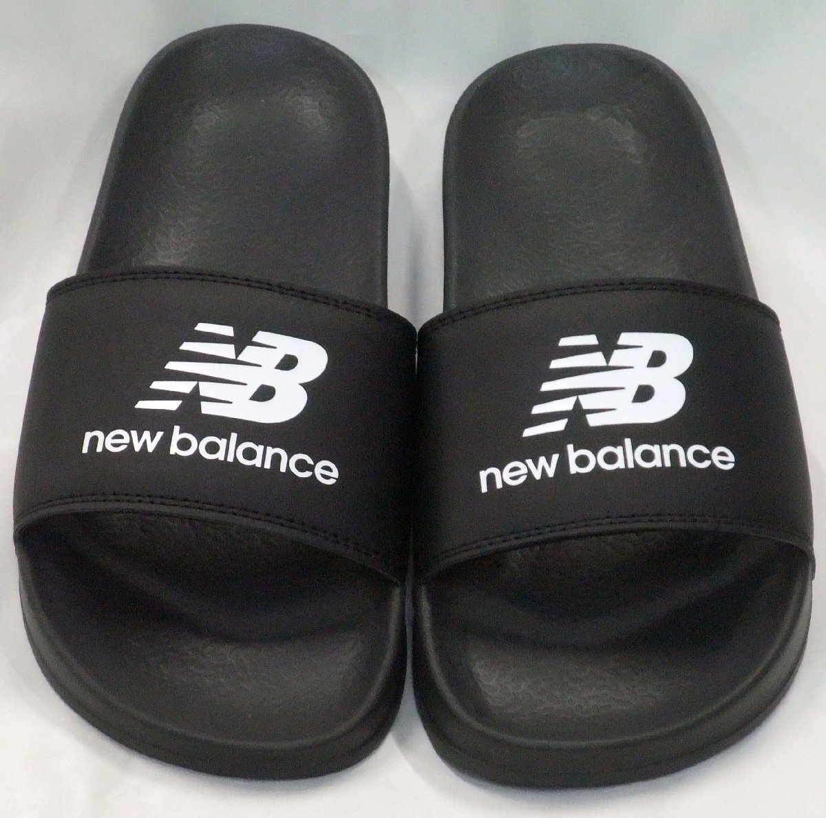  бесплатная доставка new balance New balance SUF050 E2 шлепанцы для душа черный / белый 25.0cm after спорт скользящий сандалии салон надеть обувь 