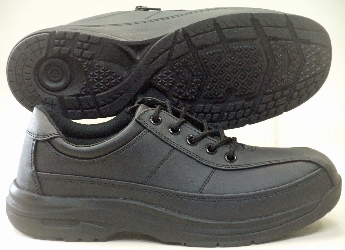  бесплатная доставка Asics коммерческое предприятие te расческа -TM-3016 удобный прогулочные туфли черный 26.0cm широкий 4E casual . скользить подошва застежка-молния есть джентльмен обувь 