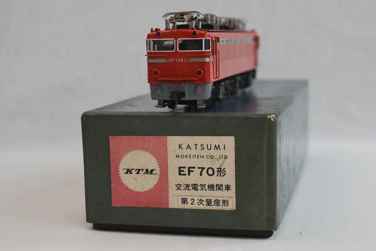 T59061 カツミ模型店 KTM EF70 81 交流電気機関車 第2次量産形 赤_画像1