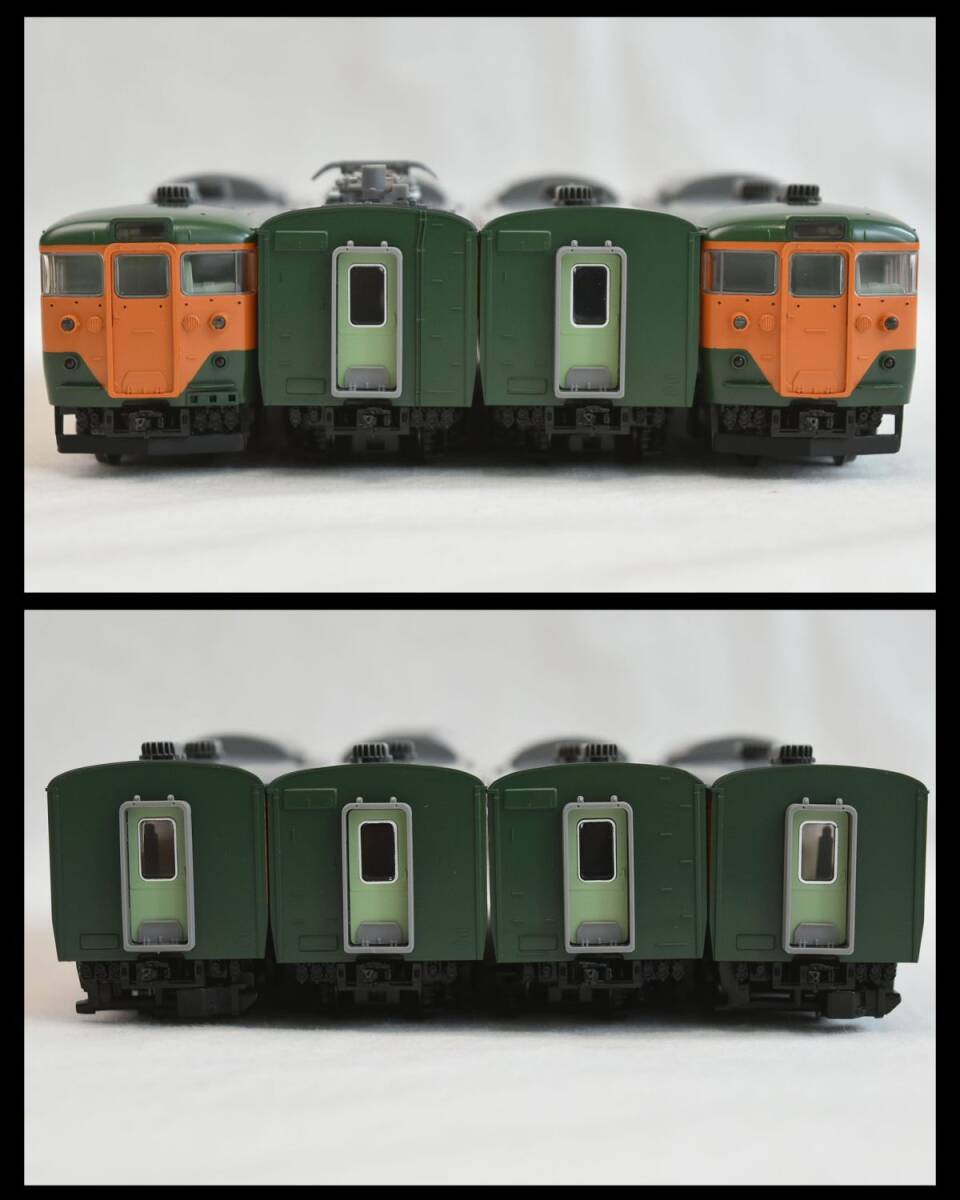 T63030 TOMIX 113 2000系 近郊電車 基本セット 増結セット HO-003 HO-004 8両 トミックス オレンジ HOゲージ_画像4