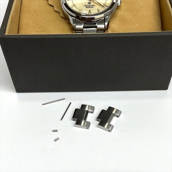 SEIKO セイコー PROSPEX プロスペックス 6R35-01MO SBDC145 1959 初代 Alpinist アルピニスト 現代デザイン メンズ AT 腕時計 稼働 箱 美品_画像9
