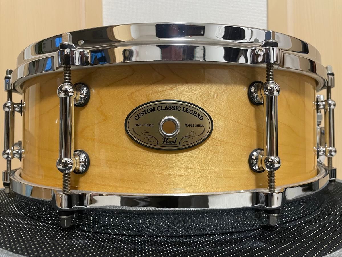 Pearl Custom Classic Legend ワンピースメイプルシェル スネア Pearl Custom Classic Legend ワンピースメイプルシェル スネア
