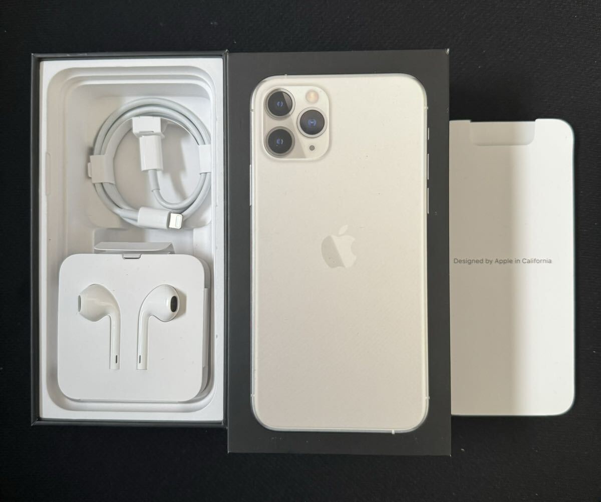 送料無料 美品 iPhone11 Proシルバー 256GB SIMフリー_画像6