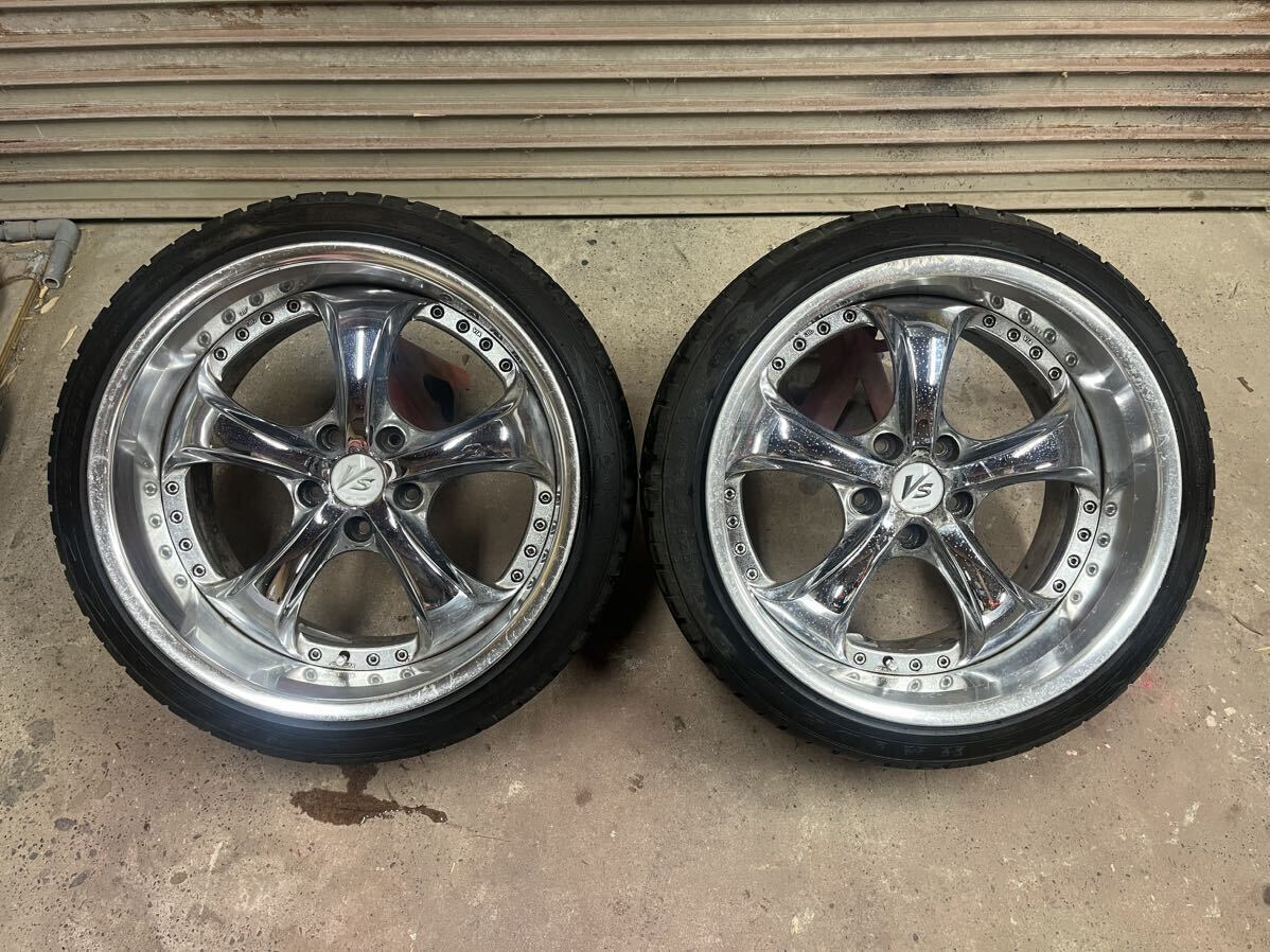 ワーク　VS KF 10.5j＋7 中古　work シルビア　スカイライン　など_画像1