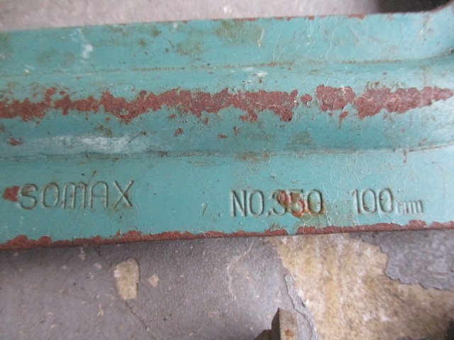 中古品　SOMAX　C型クランプ　No.350　100ｍｍ　計８点　（R-45）_画像2