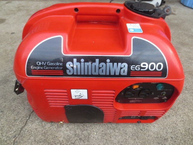 中古品　新ダイワ　エンジン発電機　EG900_画像1