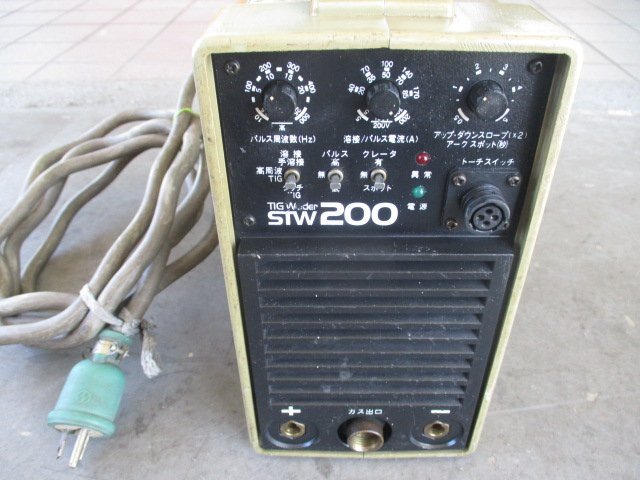  secondhand goods Shindaiwa inverter direct current TIG welding machine STW200.-25